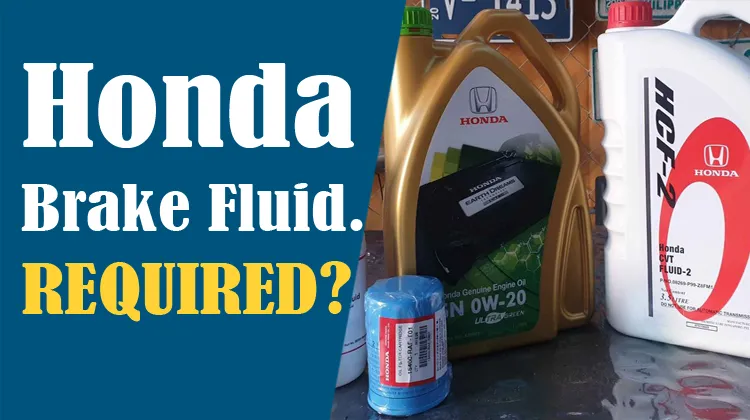 Do I Have to Use Honda Brake Fluid?