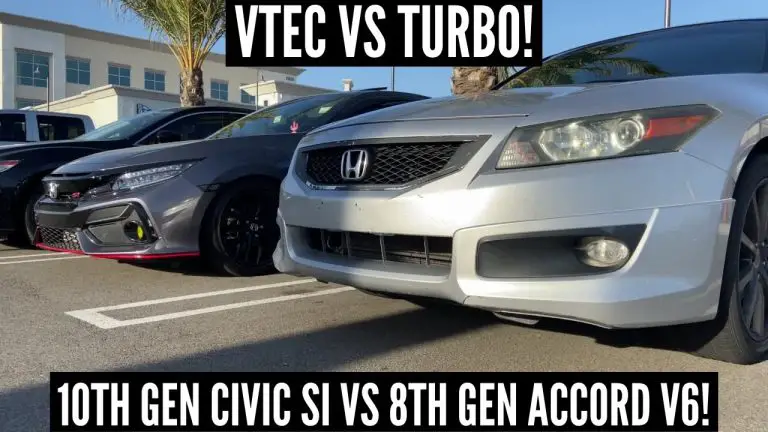 Accord V6 Vs Civic Si